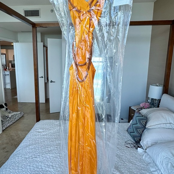 Cult Gaia Silk Gown size 4 worn once - Picture 7 of 9